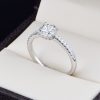 Anillo de compromiso Oro 14k diamantes sdiam-017