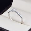 Anillo de compromiso Oro 14k diamantes sdiam-036