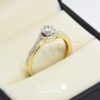 Anillo de compromiso Oro 14k diamantes sdiam-056