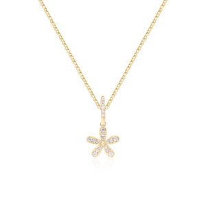 Cadena con dije en oro 14k CCDO-013