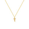 Cadena con dije en oro 14k CCDO-003
