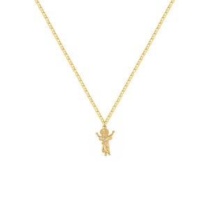 Cadena con dije en oro 14k CCDO-003