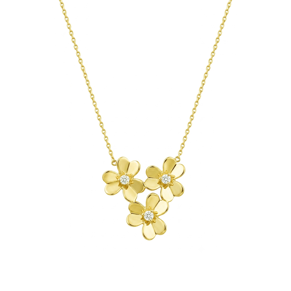 Gargantilla en oro 14k GO-001
