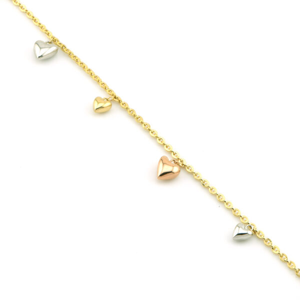 Tobillera de oro 14k Joyeria Alahas TOBO-004