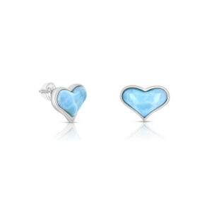 Arete Plata 925 Larimar Joyeria Alahas ARTPL-010