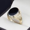 Anillo Oro 14k zirconias Joyeria Alahas Ano-017