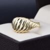 Anillo Oro 14k zirconias Joyeria Alahas ANO-015