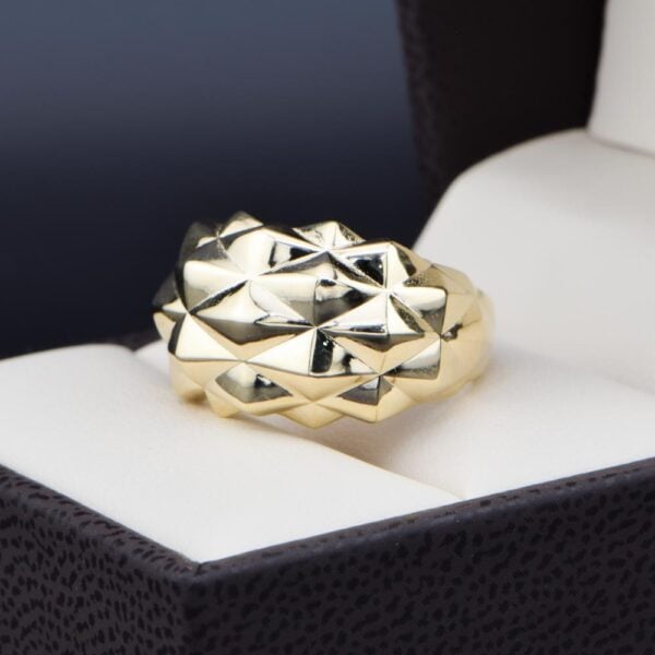 Anillo Oro 14k Zirconias Joyeria Alahas ano-025