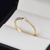 Anillo Oro 14k zirconias Joyeria Alahas Ano-022