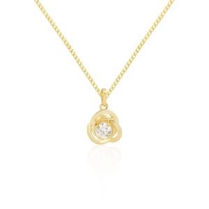 Cadena con dije oro 14k ccdo-051