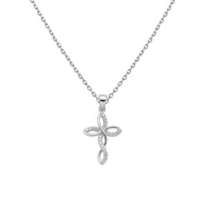 Cadena con dije plata 925 para dama Joyeria Alahas CDPM-041