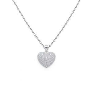 Cadena con dije plata 925 para dama Joyeria Alahas CDPM-047