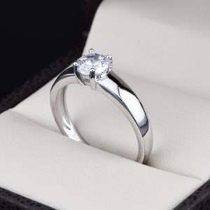 Anillo de compromiso en plata 925 abps-048
