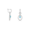 Arete Plata 925 Larimar Joyeria Alahas ARTPL-013
