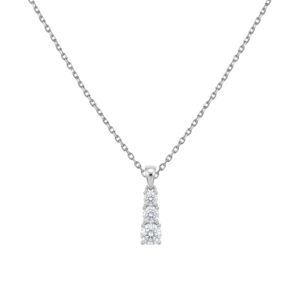 Cadena con dije  plata 925 para mujer CDPM-051
