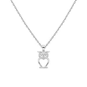 Cadena con dije  plata 925 para mujer CDPM-053