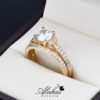 Duo de boda oro 14k Joyeria Alahas do-073