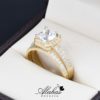 Duo de boda oro 14k Joyeria Alahas do-074
