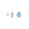 Arete Plata 925 Larimar Joyeria Alahas ARTPL-012