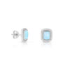 Arete Plata 925 Larimar Joyeria Alahas ARTPL-015