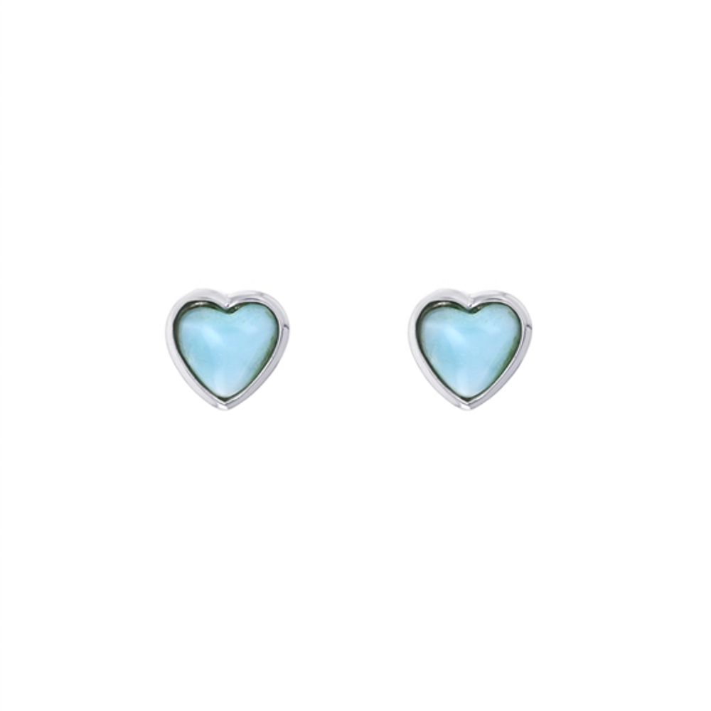 Arete Plata 925 Larimar Joyeria Alahas ARTPL-011
