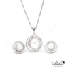 Set de Perla en Plata 925 con zirconias SP-031