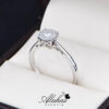 Anillo de Compromiso Oro 14k con diamantes SDIAM-087