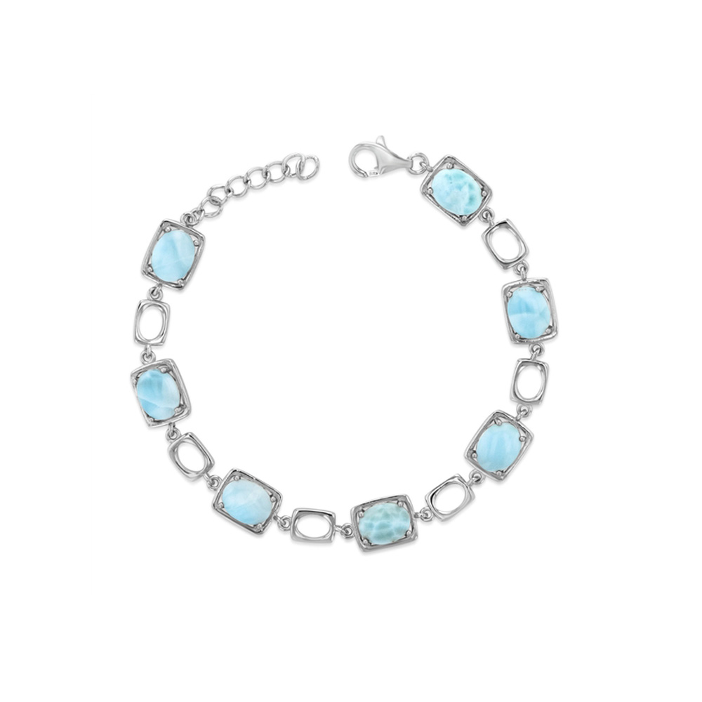 Guillo plata 925 Larimar gpl-002