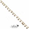 tobillera de oro 14k Joyeria Alahas TOBO-007