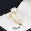 Anillo de compromiso oro 14k con zirconias soloz-180