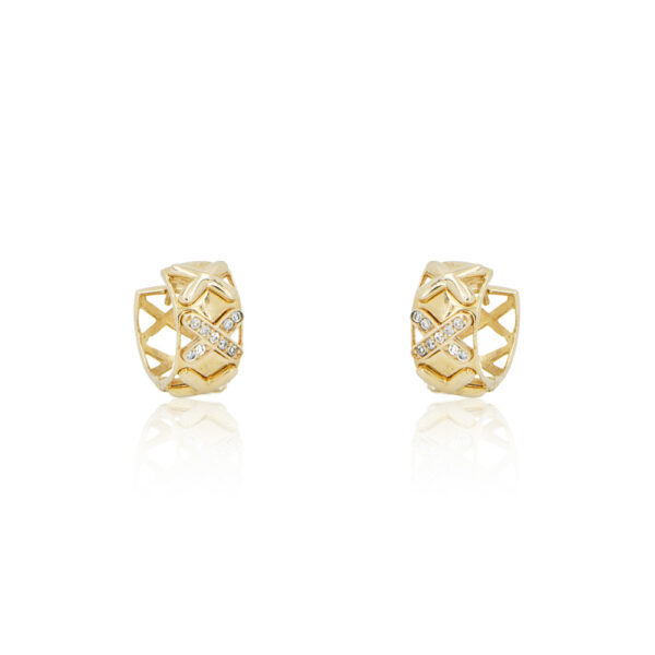Aretes en oro 14k arto-047