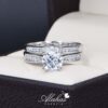 Duo de boda oro 14k joyeria alahas do-095