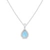 Cadena en Larimar Plata 925 Joyeria Alahas cdpl-011