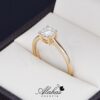 Anillo de compromiso en Oro 14k con diamantes Joyeria Alahas sdiam-142
