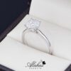 Anillo de compromiso en Oro 14k con diamantes Joyeria Alahas sdiam-149