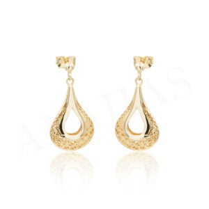 Aretes de Oro 14k Joyeria Alahas ARTO-061