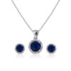 Set en Plata 925 con zirconias Joyeria Alahas SP-052