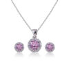 Set en Plata 925 con zirconias Joyeria Alahas SP-055