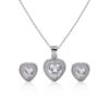 Set en Plata 925 con zirconias Joyeria Alahas SP-060