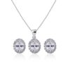Set en Plata 925 con zirconias Joyeria Alahas SP-062