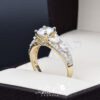 Anillo de compromiso Oro 14k con zirconias Joyeria Alahas Soloz-247