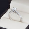 Anillo Compromiso Oro 14k Zirconias Joyeria Alahas Soloz-289