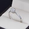 Anillo compromiso Oro 14k Diamantes Joyeria Alahas SDIAM-181