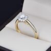 Anillo compromiso Oro 14k Diamantes Joyeria Alahas SDIAM-182
