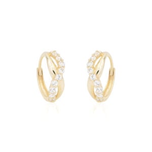 Aretes de Oro 14k Joyeria Alahas ARTO-072