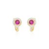 Aretes de Oro 14k Joyeria Alahas ARTO-081