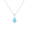 Cadena en Larimar Plata 925 Joyeria Alahas CDPM-068