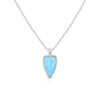 Cadena en Larimar Plata 925 Joyeria Alahas CDPM-078