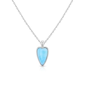 Cadena en Larimar Plata 925 Joyeria Alahas CDPM-078