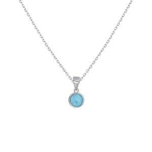 Cadena en Larimar Plata 925 Joyeria Alahas cdpl-015